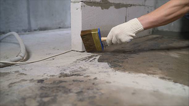 SJ Waterproofing Pros Waterproofing coverage map for Moscow, OH and surrounding area